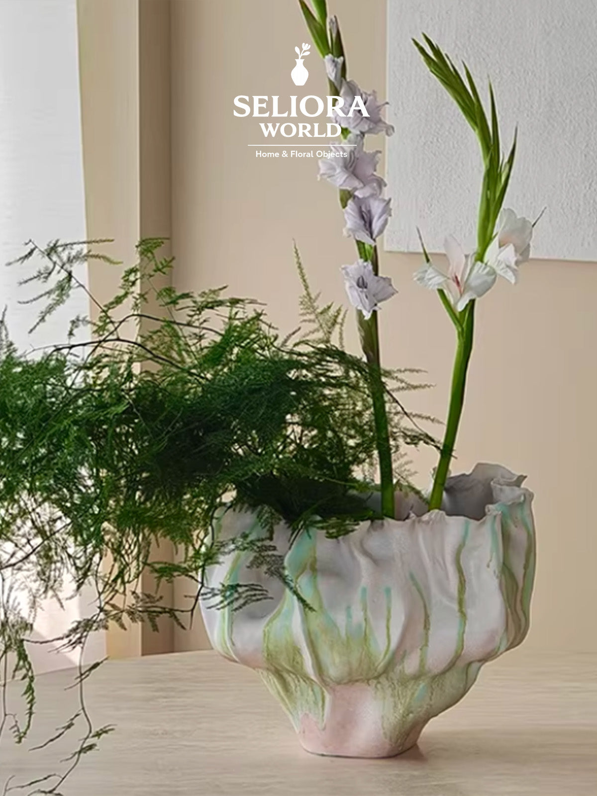 Mountain Mist “Qinglan” Ceramic Vase