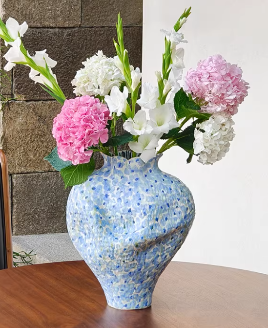 Dream Dot Porcelain Art Vase